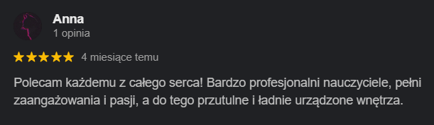 Opinia o kadrze Instytutu Maturalnego 2