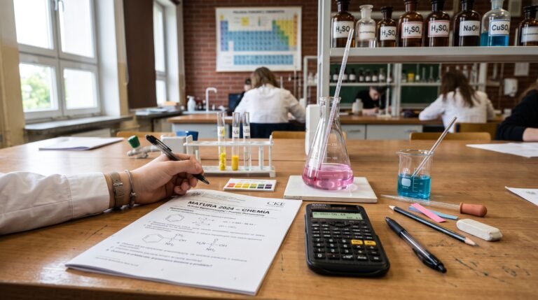 Jak przygotować się do matury z chemii? Sprawdzone metody, pomoce naukowe i darmowa baza zadań maturalnych.