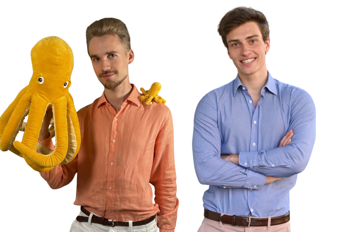 Założyciele Instytutu Maturalnego Jan Dobrakowski i Stanisław Liczbański